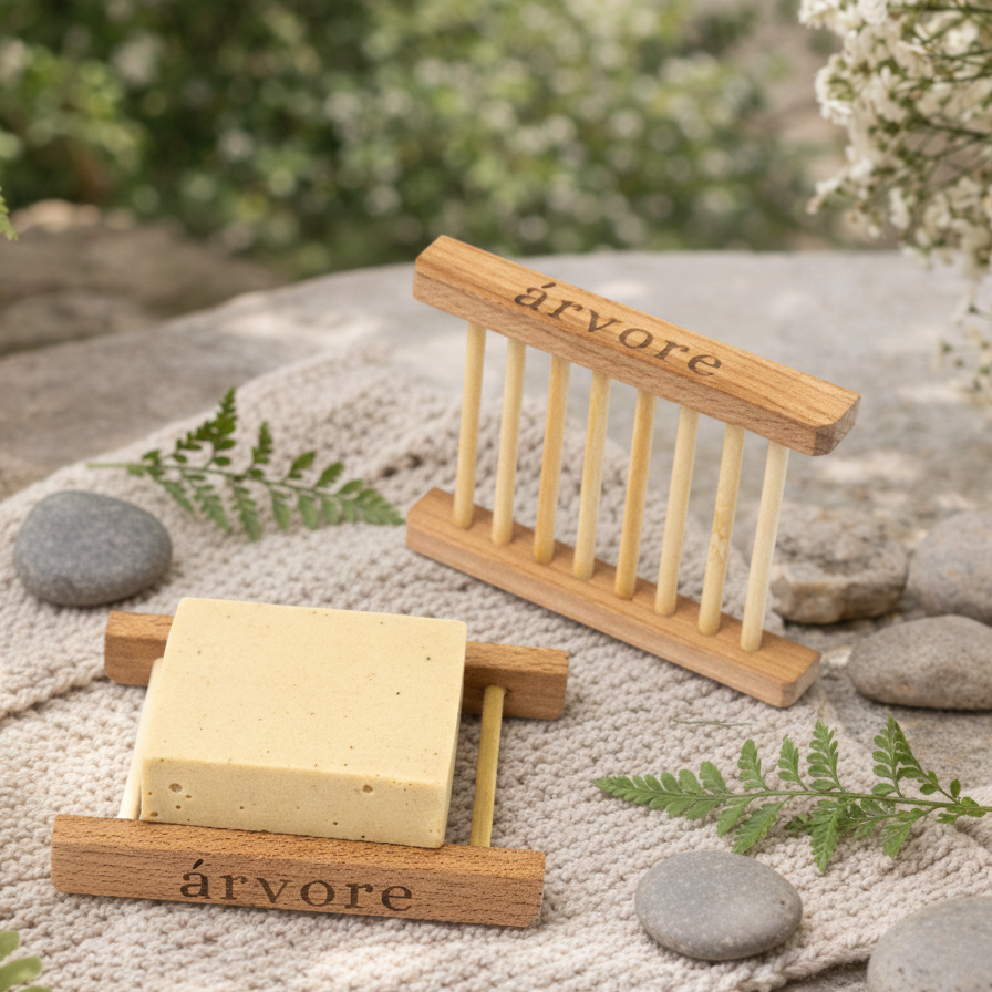 jabonera de bambu arvore naturaleza