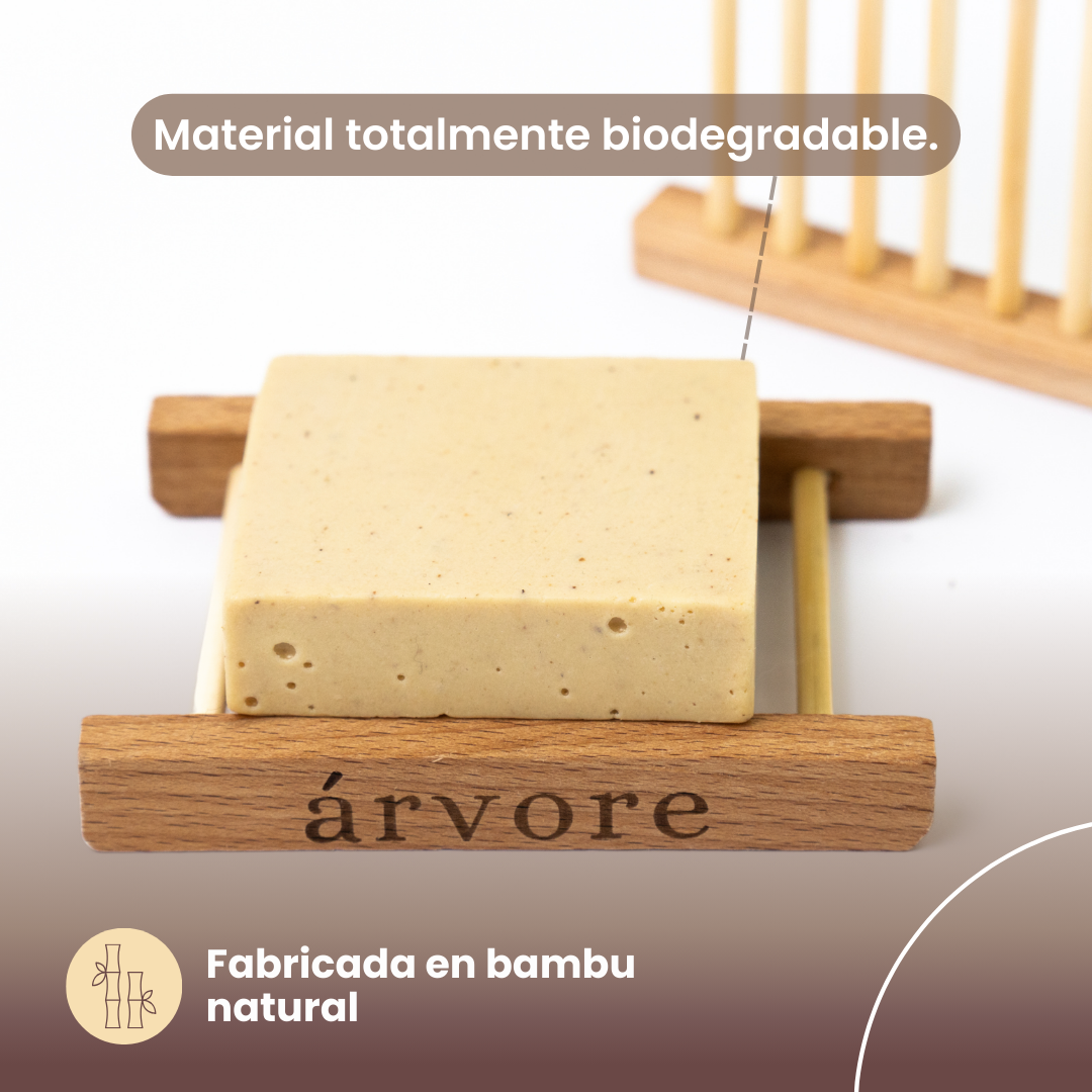 Jabonera de Bambú Natural