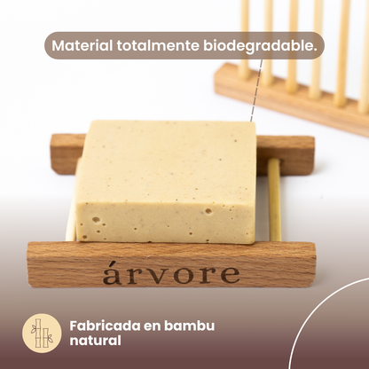 Jabonera de Bambú Natural