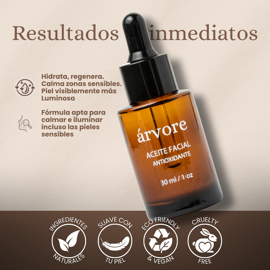 Aceite facial equilibrante árvore