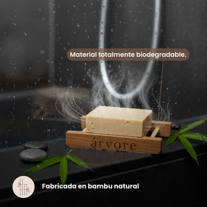 Jabonera de Bambú Natural